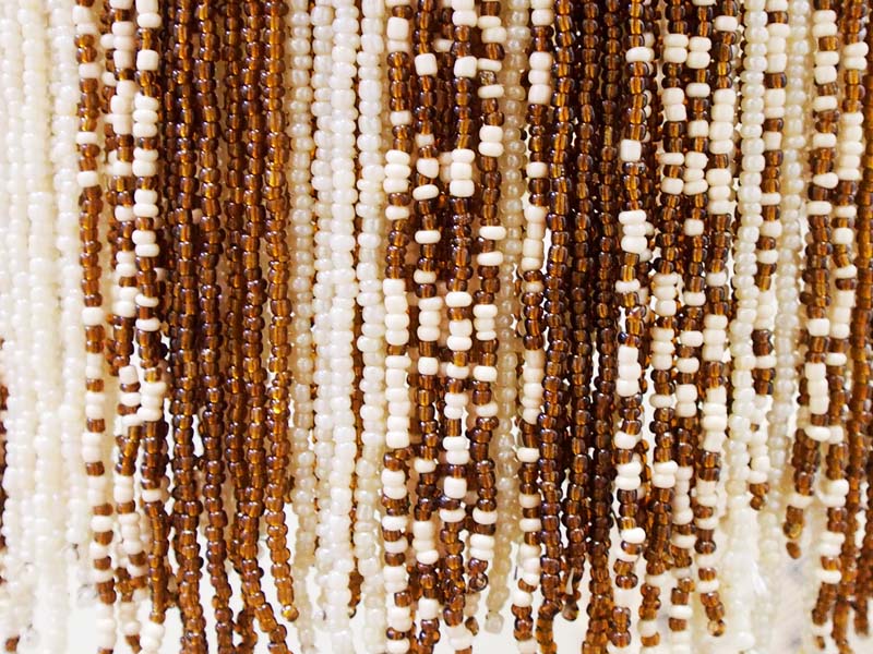 beads close up - lighted